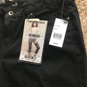 Vintage Reunion Jeans Tags Attached